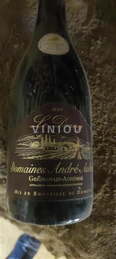 Valle del Rodano Grignan-les-adhémar Domaine S André Aubert Le Devoy 2014
