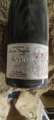 Savoja in Bugey Bugey Caveau Bugiste Tradition 2010