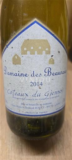 Valle della Loira Coteaux-du-giennois Domaine Des Beaurois 2014