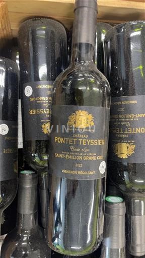 Bordeaux Saint-Émilion Grand Cru Château Pontet Teyssier Lina 2022