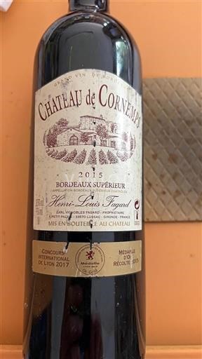 Bordeaux Bordeaux Supérieur Château Cornemps 2015