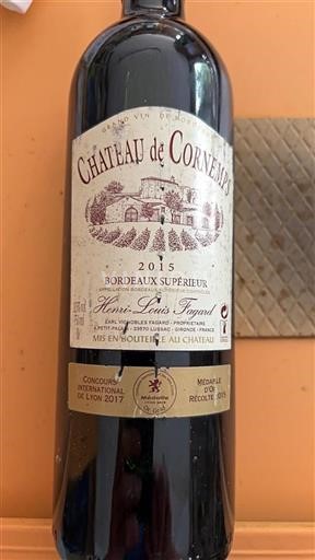 Bordeaux Bordeaux Supérieur Château Cornemps 2015