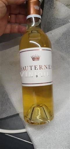 Vin Blanc liquoreux 9 Non millésimé France Bordeaux Sauternes