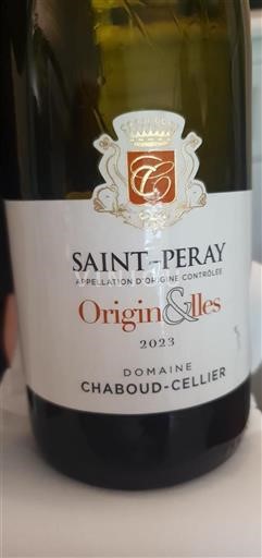 Vallée du Rhône Saint-Péray Chaboud-Cellier Origin&lles 2023