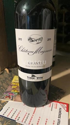 Bordeaux Graves Château Magneau 2015
