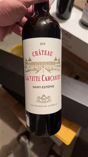 Bordeaux Saint-Estèphe Cru Bourgeois Supérieur Laffitte Carcasset 2019