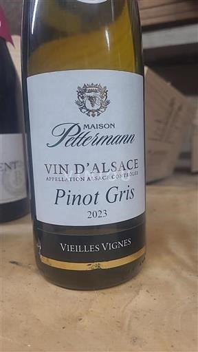 Elsass Grauburgunder Grand Cru Maison Pettermann Vieilles Vignes 2023
