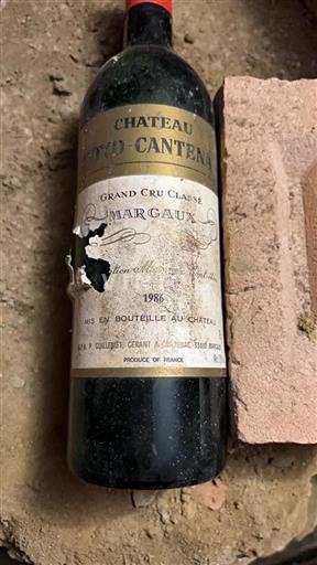 Bordeaux Margaux Grand Cru Boyd-Cantenac 1986