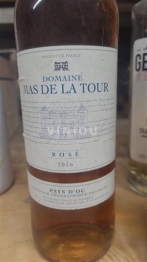 Languedoc e Roussillon Pays d'oc Domaine Mas de la Tour 2016