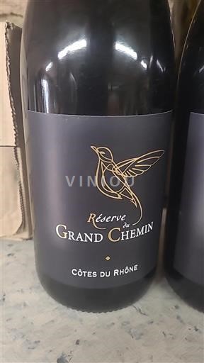 Valle del Ródano Côtes del Ródano Grand Chemin Réserve 2020