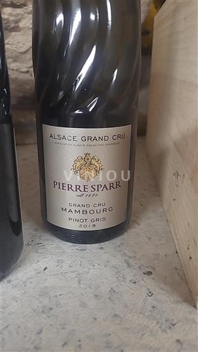 Alsace Alsace Grand Cru Grand Cru Pierre Sparr Mambourg 2018