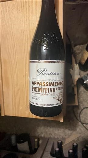 Vin Rouge sec Pasetivo 2022 Italie Pouilles Primitivo di Manduria DOC