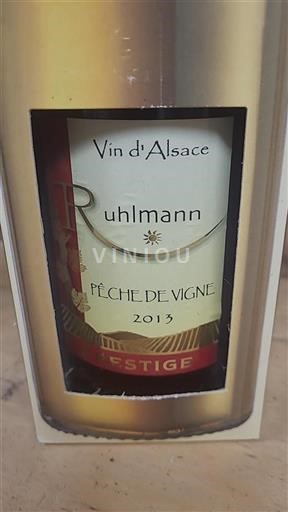 Alsace Ospecificerad Grand Cru Ruhlmann Pêche de Vigne 2013