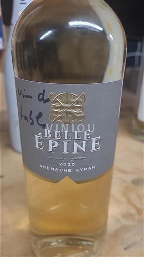Languedoc e Roussillon Pays d'oc Belle Épine 2020