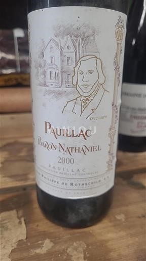Bordéus Pauillac Baron Philippe de Rothschild Baron Nathaniel 2000