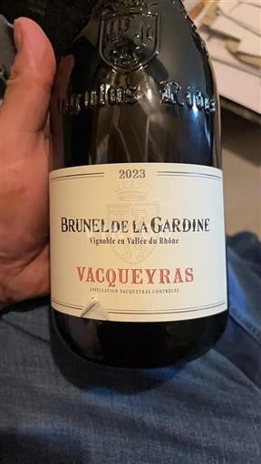 Údolí Rhôny Vacqueyras Brunel de la Gardine 2023