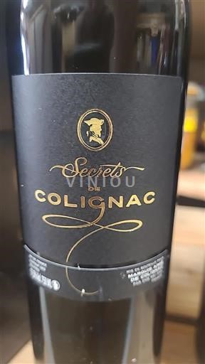 Languedoc et Roussillon Côtes de Thongue Secrets de Colignac 2020