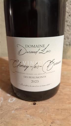 Borgogna Chorey-lès-Beaune Durand-Loïc Les Beaumonts 2023