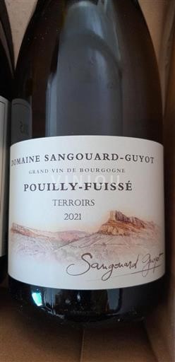 Bourgogne Pouilly-fuissé Domaine Sangouard-Guyot Terroirs 2021