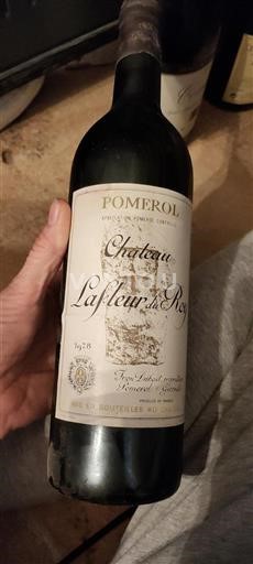Burdeos Pomerol Château Lafleur du Roy 1978