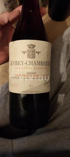Bourgondië Gevrey-Chambertin Louis Trapet Père & Fils Niet-geïntegreerd