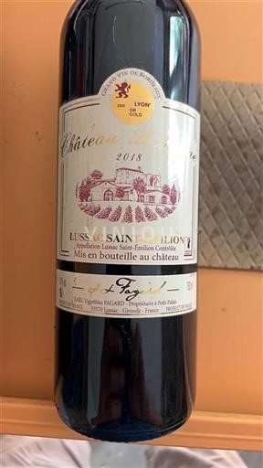 Bordeaux Lussac-Saint-Émilion Château La Jorine 2018