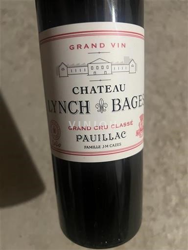Bordeaux Pauillac Grand Cru Lynch-Bages 2020