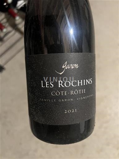 Vallée du Rhône Côte-rôtie Garon Les Rochins 2021