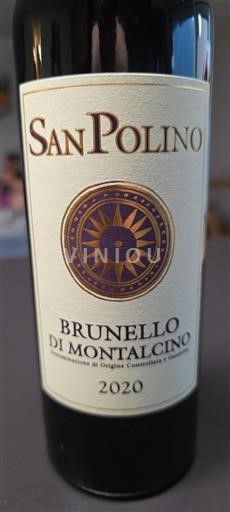 Toscana Brunello di Montalcino San Polino 2020