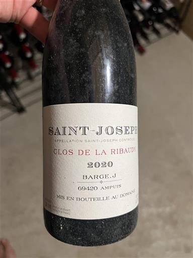 Valle del Rodano Saint-Joseph Barge.J Clos de la Ribaudy 2020