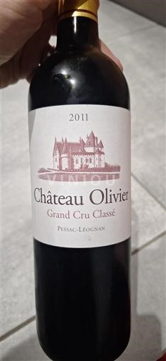 Bordeaux Pessac-Léognan Grand Cru Château Olivier 2011