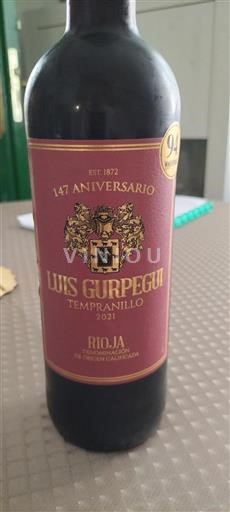 La Rioja Rioja Luis Gurpegui 147 Aniversario 2021