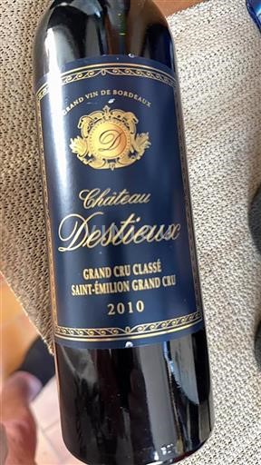 Burdeos Saint-Émilion Grand Cru Classé Destieux 2010
