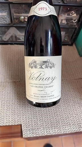 Bourgogne Volnay SCEV Henri Montangy Les Grands Champs 1973