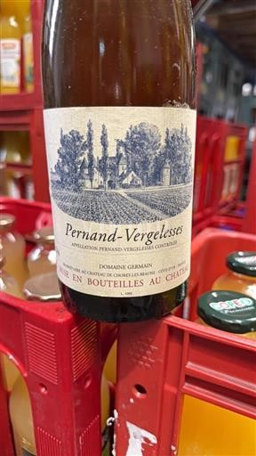 Vin Blanc sec Domaine Germain 1999 France Bourgogne Pernand-vergelesses