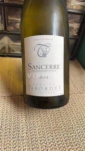 Valle della Loira Sancerre Domaine Tabordet 2015