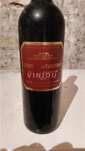 Bordeaux Lussac-saint-émilion Château Tabuteau 2014