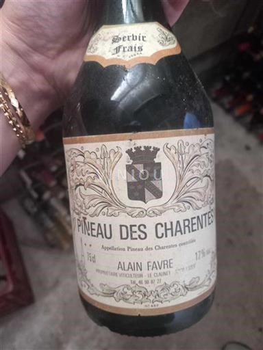 Poitou-Charentes Pineau-des-Charentes Alain Favre Não Sazonado