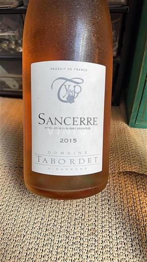 Valle della Loira Sancerre Domaine Tabordet 2015