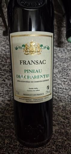 Poitou-Charentes Pineau des Charentes Fransac Ohne Jahrgang