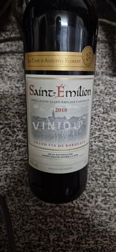 Burdeos Saint-Émilion La Cave Augustin Florent 2018