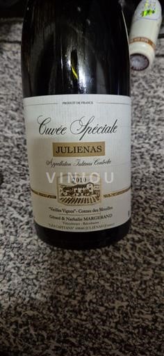 Beaujolais Juliénas Gérard & Nathalie Margerand Spéciale 2010