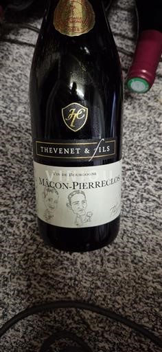 Bourgogne Mâcon och Mâcon-Villages Thevenet & Fils Icke årgångsbetecknad