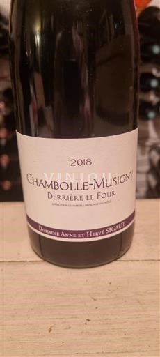 Borgogna Chambolle-Musigny Domaine Anne et Hervé Sigaut Derrière le Four 2018