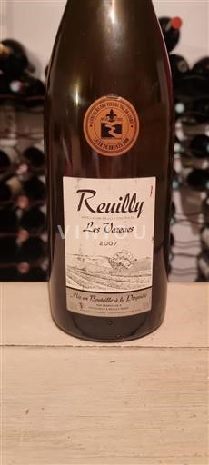 Valle della Loira Reuilly Les Varennes 2007