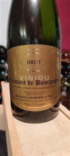 Bourgogne Crémant de Bourgogne Domaine Barbier et Fils Ikke årgangsbestemt