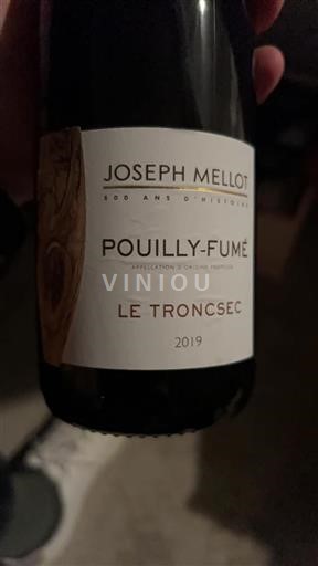 Loiredalen Pouilly-fumé Joseph Mellot Le Troncsec 2019