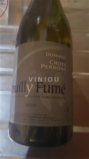 Loire Valley Pouilly-fumé Domaine Des Crots Perrons 2023