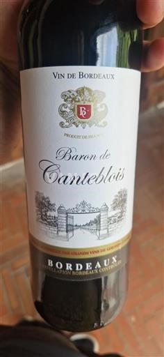 Bordeaux Baron de Canteblois 2018