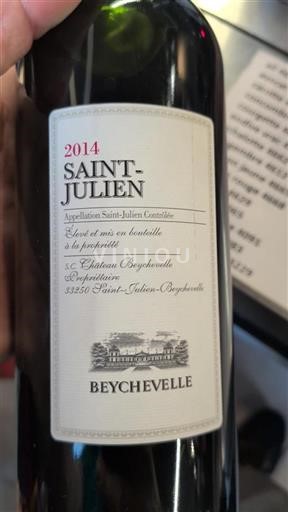 Bordeaux Saint-Julien Grand Cru Château Beychevelle 2014